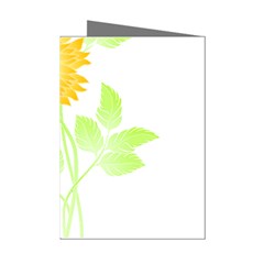 Flowers Art T- Shirtflower T- Shirt Mini Greeting Cards (pkg Of 8) by EnriqueJohnson