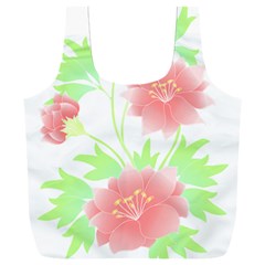 Flowers Art T- Shirtflowers T- Shirt (1) Full Print Recycle Bag (xxxl) by EnriqueJohnson