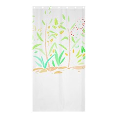 Flowers Art T- Shirtflowers T- Shirt (20) Shower Curtain 36  X 72  (stall)  by EnriqueJohnson