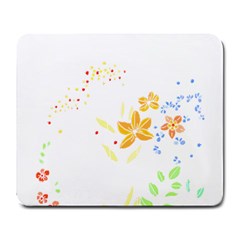 Flowers Lover T- Shirtflowers T- Shirt (1) Large Mousepad by EnriqueJohnson