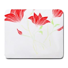 Flowers Lover T- Shirtflowers T- Shirt (2) Large Mousepad by EnriqueJohnson