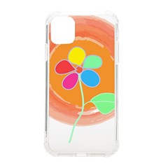 Flowers T- Shirtflowers And Sun T- Shirt Iphone 11 Tpu Uv Print Case by EnriqueJohnson