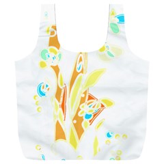 Flowers T- Shirtflowers T- Shirt (1) Full Print Recycle Bag (xxxl)