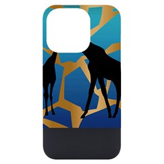 Giraffe Lover T- Shirt G I R A F F E O N G I R A F F E P R I N T P R E T T Y F O R V A C A T I O N T Iphone 14 Pro Black Uv Print Case by EnriqueJohnson