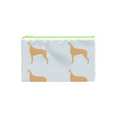 Great Dane T- Shirt Great Dane Dog - Brown - Pattern T- Shirt Cosmetic Bag (xs) by EnriqueJohnson