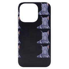 Great Dane T- Shirt Great Dane Dog Pattern T- Shirt (1) Iphone 14 Pro Black Uv Print Case by EnriqueJohnson