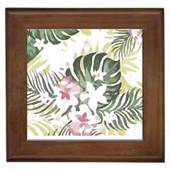 Hawaii T- Shirt Hawaii Bloom Creative T- Shirt Framed Tile