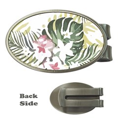 Hawaii T- Shirt Hawaii Bloom Creative T- Shirt Money Clips (Oval) 