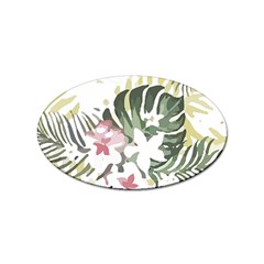 Hawaii T- Shirt Hawaii Bloom Creative T- Shirt Sticker Oval (10 pack)