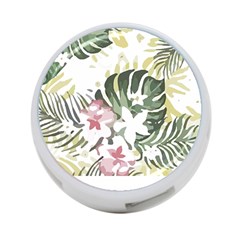 Hawaii T- Shirt Hawaii Bloom Creative T- Shirt 4-port Usb Hub (one Side)