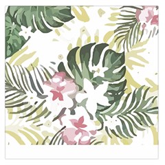 Hawaii T- Shirt Hawaii Bloom Creative T- Shirt Square Satin Scarf (36  x 36 )