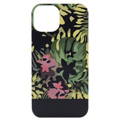 Hawaii T- Shirt Hawaii Bloom Creative T- Shirt iPhone 14 Black UV Print Case