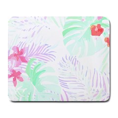 Hawaii T- Shirt Hawaii Flower Garden T- Shirt Large Mousepad by EnriqueJohnson