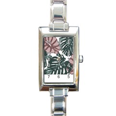 Hawaii T- Shirt Hawaii Flower T- Shirt Rectangle Italian Charm Watch by EnriqueJohnson