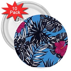 Hawaii T- Shirt Hawaii Flowering Trend T- Shirt 3  Buttons (10 Pack)  by EnriqueJohnson