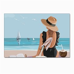Rest By The Sea Postcards 5  X 7  (pkg Of 10) by SychEva