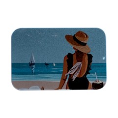 Rest By The Sea Open Lid Metal Box (silver)   by SychEva