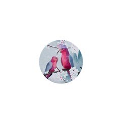 Watercolor Parrot 1  Mini Buttons by SychEva