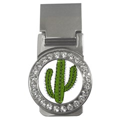 Cactus Desert Plants Rose Money Clips (cz)  by uniart180623