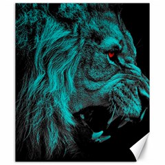 Angry Male Lion Predator Carnivore Canvas 20  X 24  by uniart180623