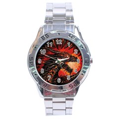 Dragon Stainless Steel Analogue Watch by uniart180623