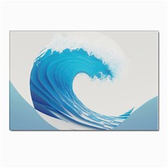 Wave Tsunami Tidal Wave Ocean Sea Water Postcards 5  X 7  (pkg Of 10)