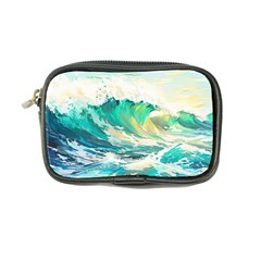 Waves Ocean Sea Tsunami Nautical Painting Coin Purse by uniart180623