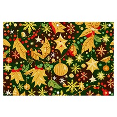 Christmas Pattern Banner And Sign 6  X 4  by Valentinaart