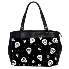 Skull Pattern Oversize Office Handbag (2 Sides) by Ket1n9