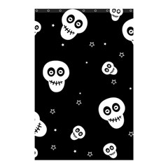 Skull Pattern Shower Curtain 48  X 72  (small)  by Ket1n9