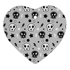 Skull-pattern- Ornament (heart)