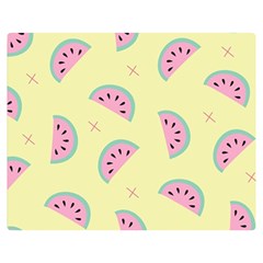 Watermelon Wallpapers  Creative Illustration And Patterns Two Sides Premium Plush Fleece Blanket (medium) by Ket1n9