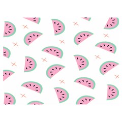 Watermelon Wallpapers  Creative Illustration And Patterns Two Sides Premium Plush Fleece Blanket (Extra Small)