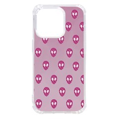 Alien Pattern Pink Iphone 14 Pro Tpu Uv Print Case by Ket1n9