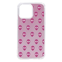 Alien Pattern Pink Iphone 14 Pro Max Tpu Uv Print Case by Ket1n9