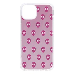 Alien Pattern Pink Iphone 13 Tpu Uv Print Case by Ket1n9