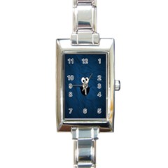Funny Face Rectangle Italian Charm Watch by Ket1n9