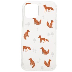 Fox Animal Wild Pattern Iphone 12 Pro Max Tpu Uv Print Case by Ket1n9