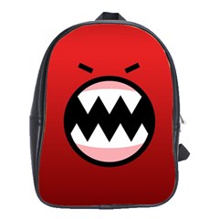 Funny Angry School Bag (large) by Ket1n9