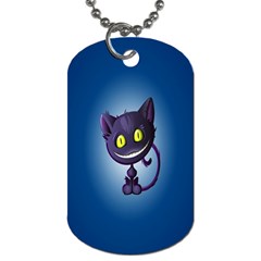 Cats Funny Dog Tag (two Sides) by Ket1n9