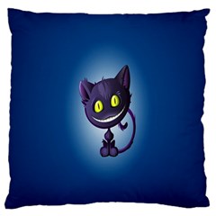 Cats Funny Large Premium Plush Fleece Cushion Case (one Side) by Ket1n9