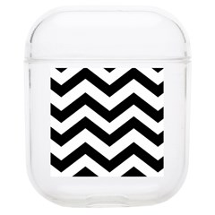 Black And White Chevron Airpods 1/2 Case by Ket1n9