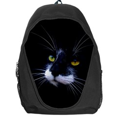 Face Black Cat Backpack Bag by Ket1n9