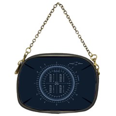 Minimalistic Knowledge Mathematics Trigonometry Chain Purse (two Sides) by Ket1n9