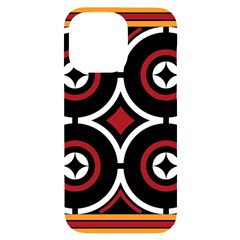 Toraja Pattern Ne limbongan Iphone 14 Pro Max Black Uv Print Case