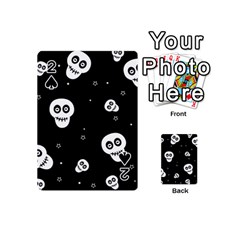 Skull Pattern Playing Cards 54 Designs (mini) by Ket1n9