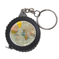 Vintage World Map Measuring Tape by Ket1n9