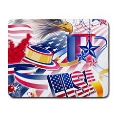 Independence Day United States Of America Small Mousepad by Ket1n9