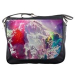 Clouds Multicolor Fantasy Art Skies Messenger Bag Front