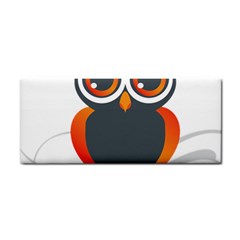 Owl Logo Hand Towel by Ket1n9